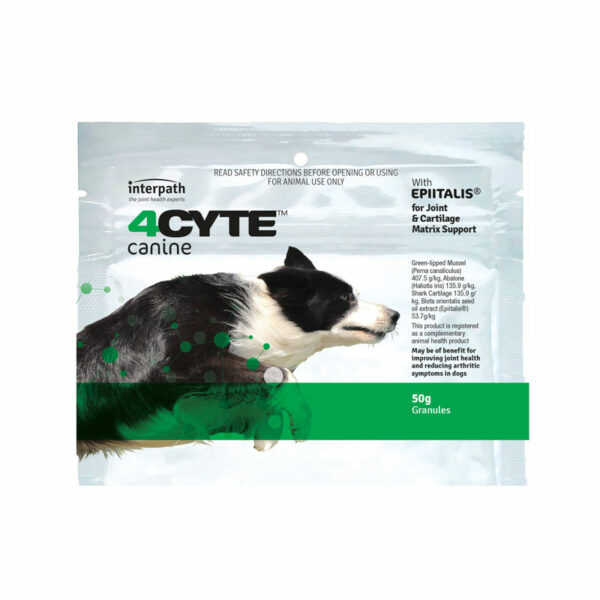 4CYTE Dog Joint Supplement Granules 50g Sachet 1