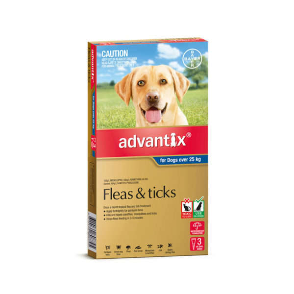 Advantix Blue Spot-On for Very Large Dogs - 3 Pack 1