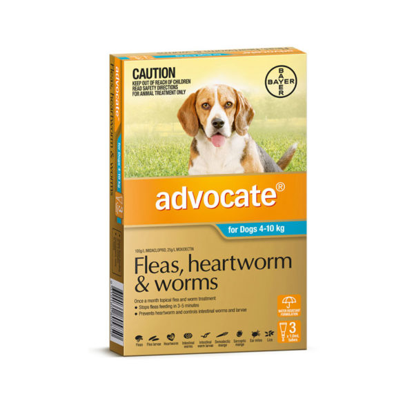 Advocate Aqua Spot-On for Medium Dogs - 3 Pack 1