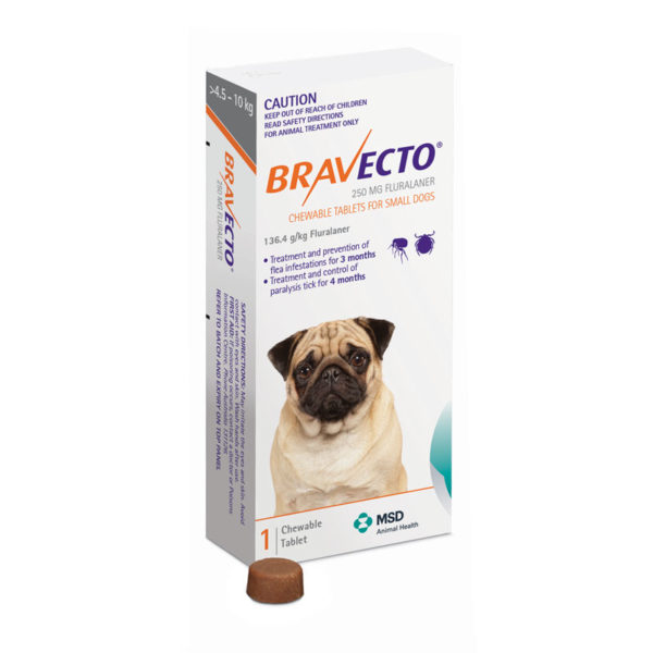 Bravecto Orange Chew for Small Dogs - Single 1