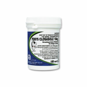 Fido's Closasole 10kg Tablets - 100 Pack