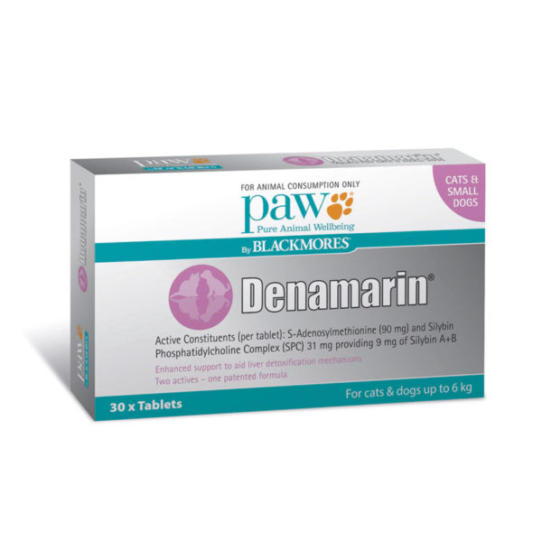 PAW Denamarin 90mg for Cats & Small Dogs - 30 Pack