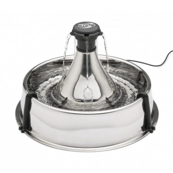 Drinkwell 360 Stainless Steel Multi-Pet Fountain 3.8L