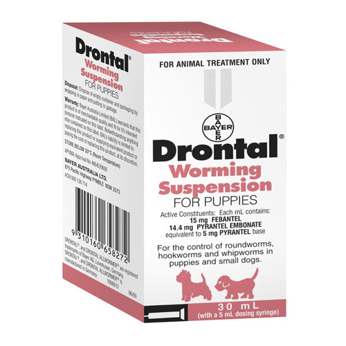 Drontal Worming Suspension for Puppies 1