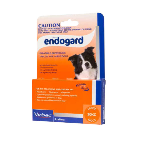 Endogard Allwormer for Large Dogs - 3 Pack 1