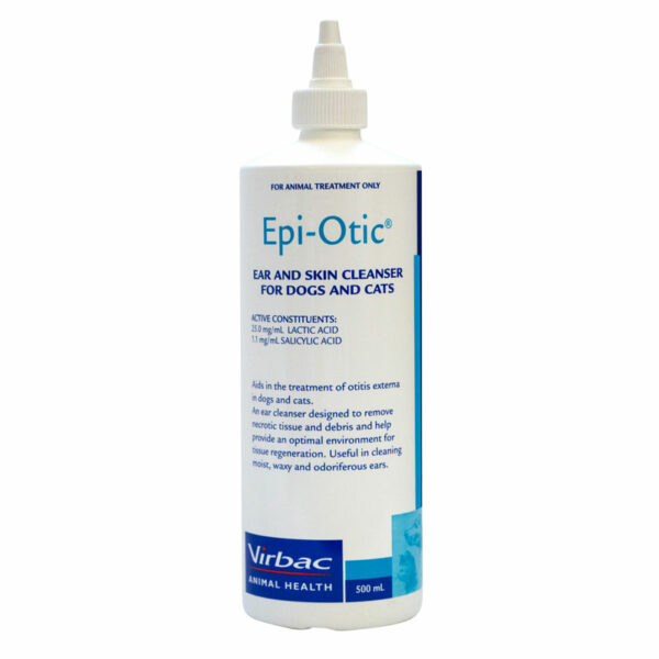 Epi-Otic Skin & Ear Cleanser for Dogs & Cats 500ml 1