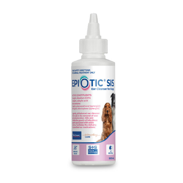 EpiOtic SIS Ear Cleaner for Dogs 500mL 1