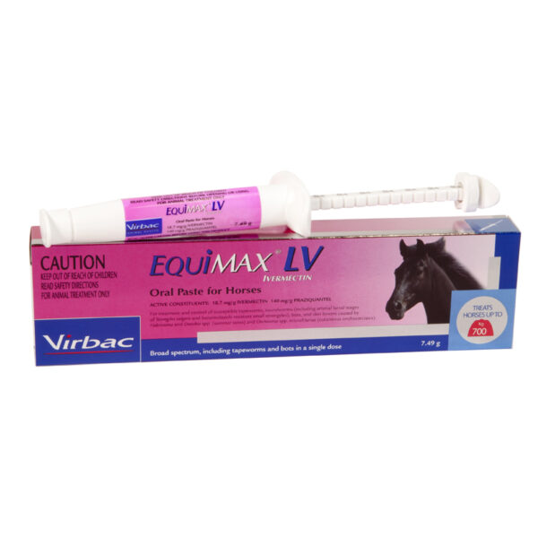 Equimax LV Paste 7.49g Syringe