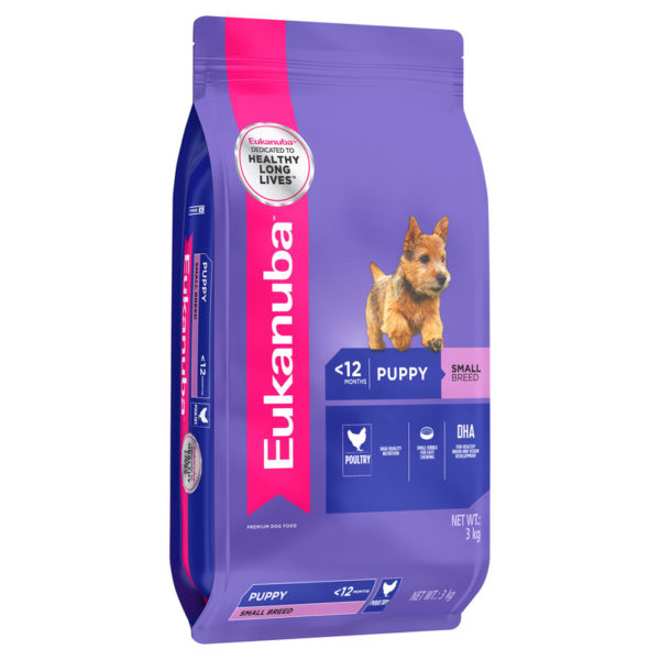 Eukanuba Puppy Small Breed 3kg 1