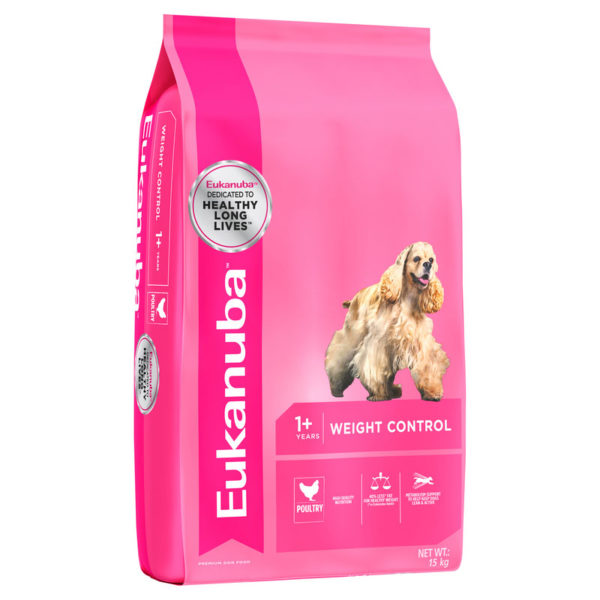 Eukanuba Adult Dog Weight Control All Breed 15kg 1