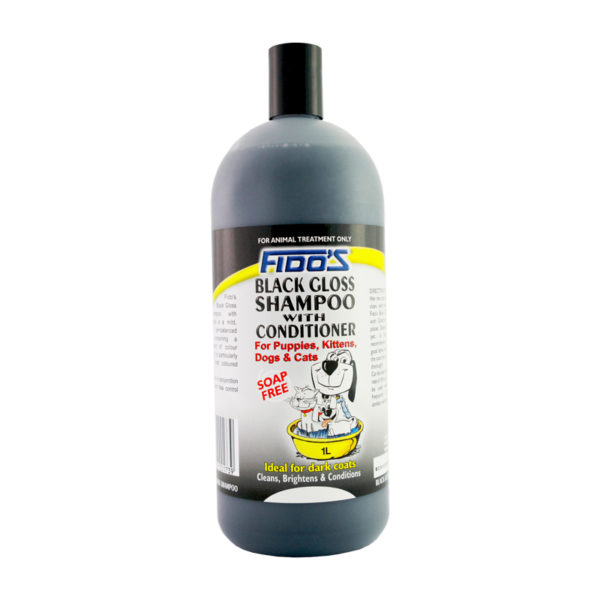 Fido's Black Gloss Shampoo 1L