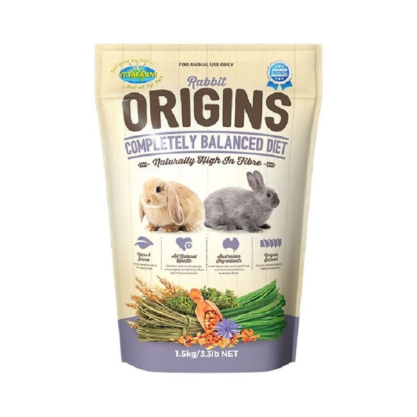 Vetafarm Rabbit Origins Food 1.5kg