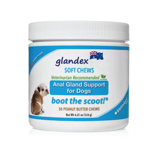 Glandex Anal Gland Support for Dogs 30 Chews 1