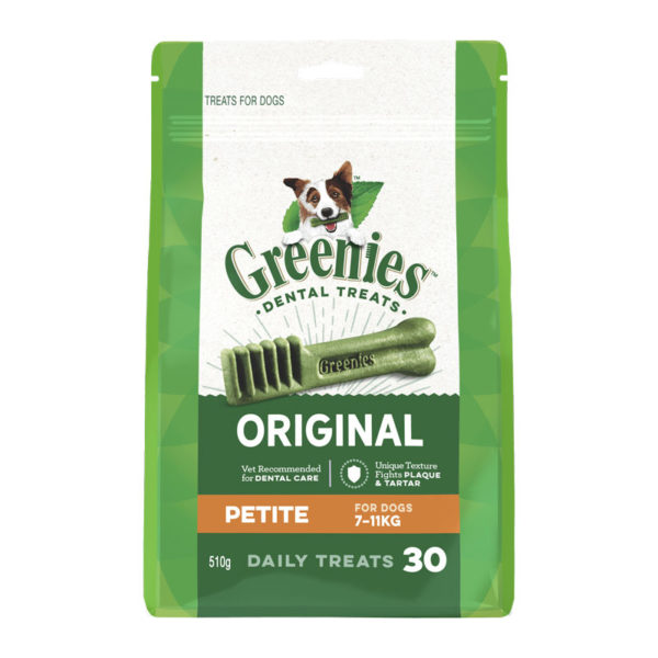 Greenies Original Petite Dental Treats for Dogs - 30 Pack 1