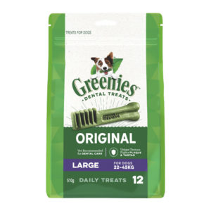 Greenies Original Large Dental Treats for Dogs - 12 Pack