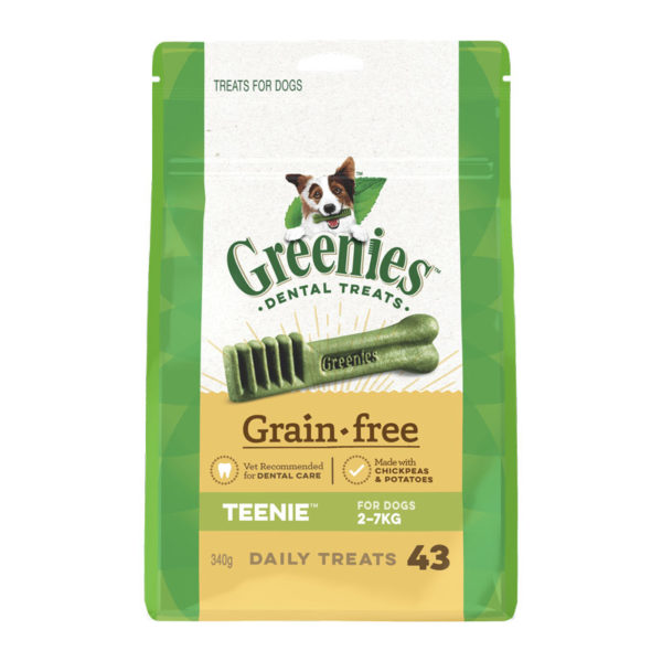 Greenies Grain Free Teenie Dental Treats for Dogs - 43 Pack 1