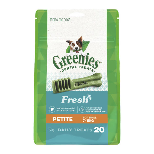 Greenies Fresh Petite Dental Treats for Dogs - 20 Pack 1