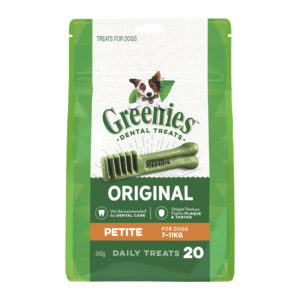 Greenies Original Petite Dental Treats for Dogs  - 20 Pack