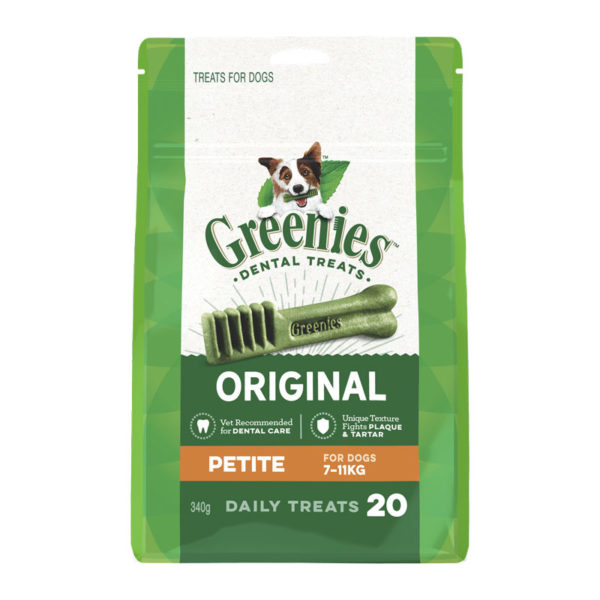 Greenies Original Petite Dental Treats for Dogs  - 20 Pack