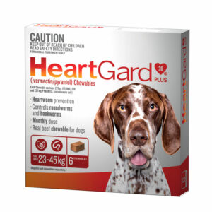 HeartGard Plus Brown Chews for Large Dogs - 6 Pack