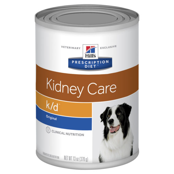 Hills Prescription Diet Canine k/d Kidney Care Original Flavour 370g x 12 Cans 1