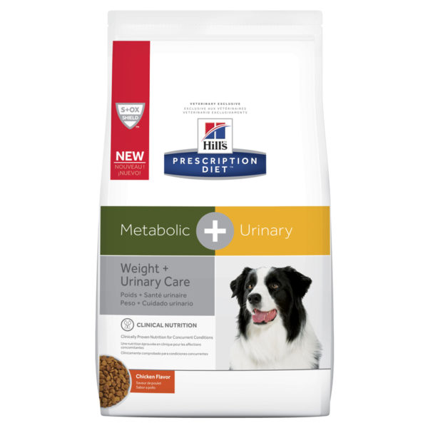 Hills Prescription Diet Canine Metabolic + Urinary 3.85kg 1