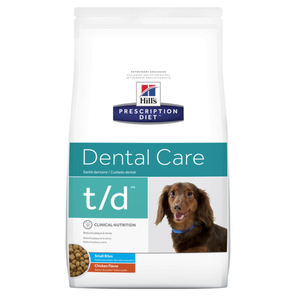 Hills Prescription Diet Canine t/d Dental Care Small Bites 2.25kg 1