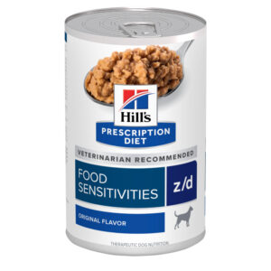 Hills Prescription Diet z/d Food Sensitivities Canned Dog Food 12x370g