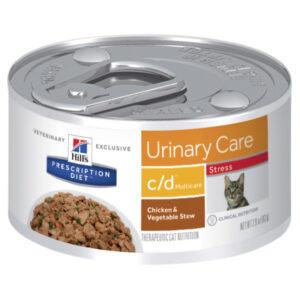 Hills Prescription Diet Feline c/d Urinary Multicare Stress 82g x 24 Cans