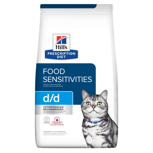 Hill's Prescription Diet d/d Skin/Food Sensitivities Dry Cat Food 1.6kg 1