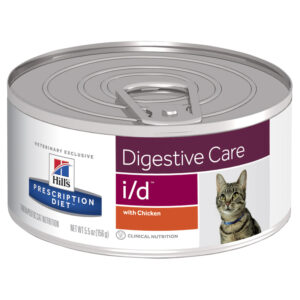 Hills Prescription Diet Feline i/d Digestive Care with Chicken 156g x 24 Cans