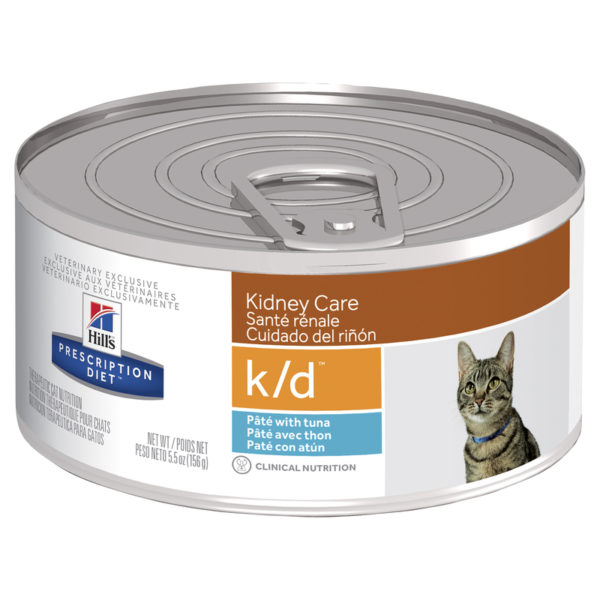 Hills Prescription Diet Feline k/d Kidney Care with Ocean Fish 156g x 24 Cans 1