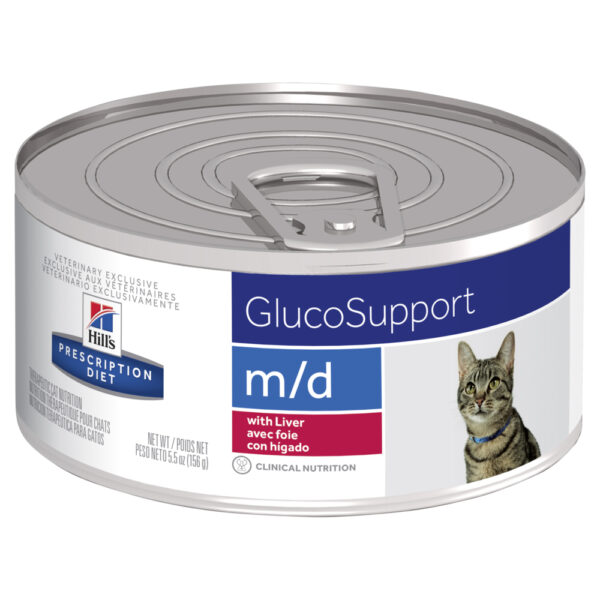 Hills Prescription Diet Feline m/d GlucoSupport 156g x 24 Cans
