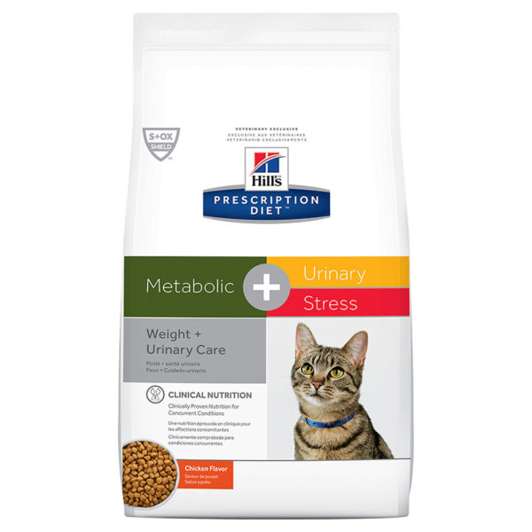Hills Prescription Diet Feline Metabolic + Urinary Stress 2.88kg 1