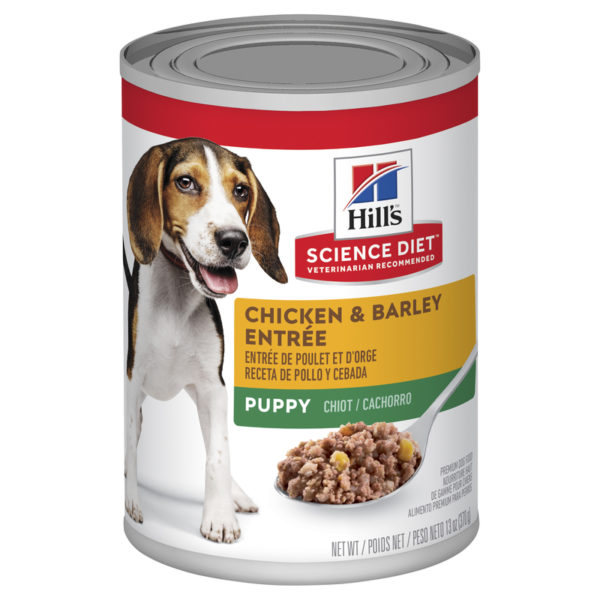 Hills Science Diet Puppy Chicken & Barley Entree 370g x 12 Cans 1