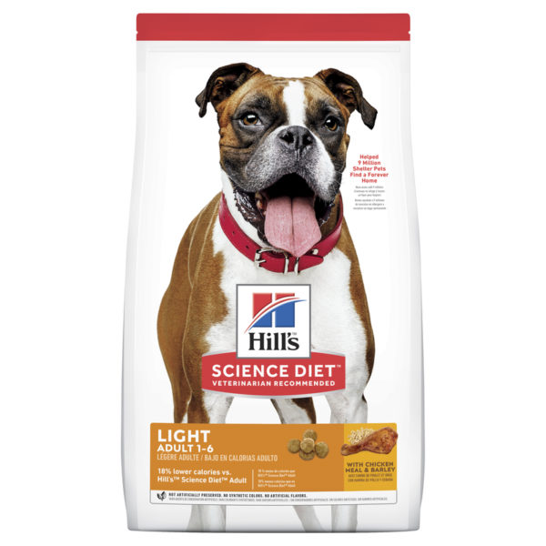 Hills Science Diet Adult Dog Light 3kg 1