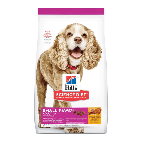 Hills Science Diet Adult Dog 11+ Small Paws 2.04kg 1
