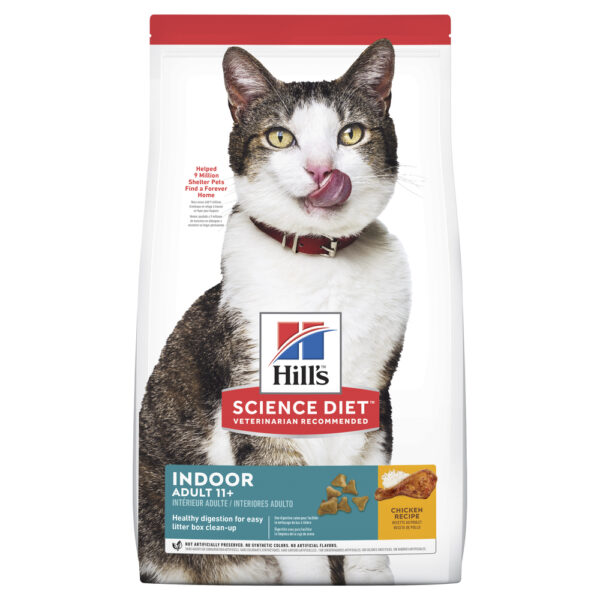 Hills Science Diet Adult 11+ Indoor Cat 1.58kg 1