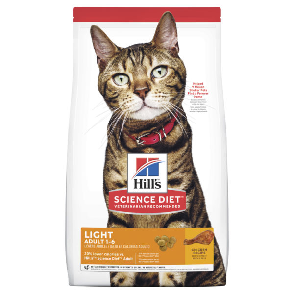 Hills Science Diet Adult Cat Light 3.5kg 1