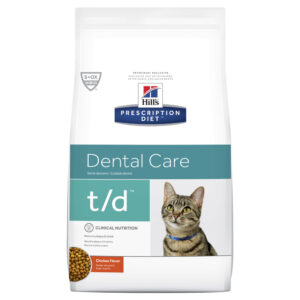 Hill's Prescription Diet t/d Dental Care Dry Cat Food 3kg