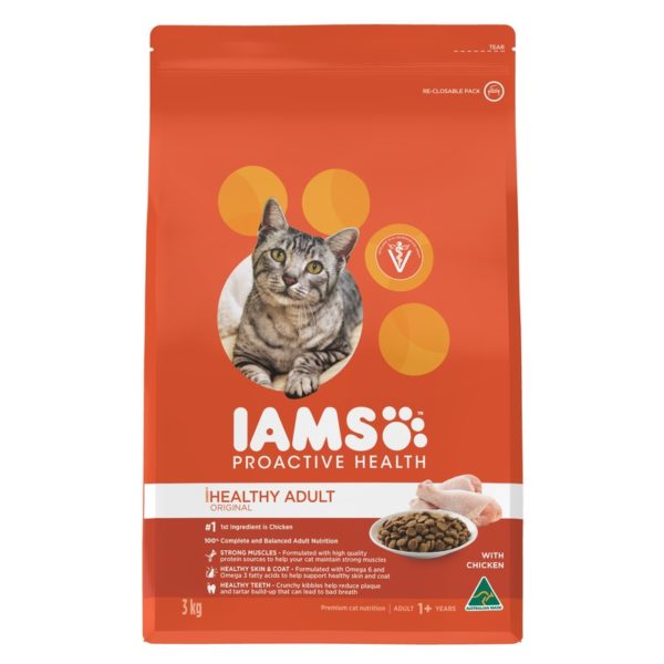 IAMS Adult Cat Chicken 3kg 1