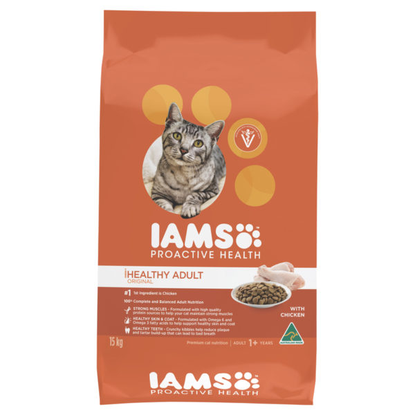 IAMS Adult Cat Chicken 15kg 1