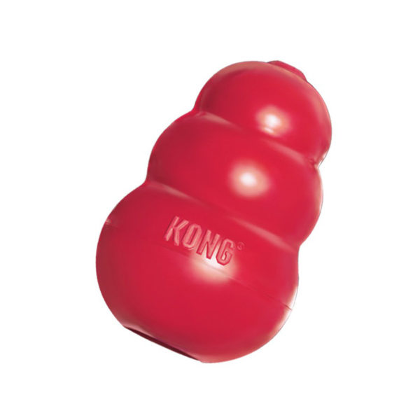 Kong Classic Red Rubber Dog Toy Medium 1
