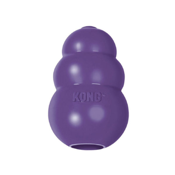 Kong Senior Purple Rubber Dog Toy Large 1