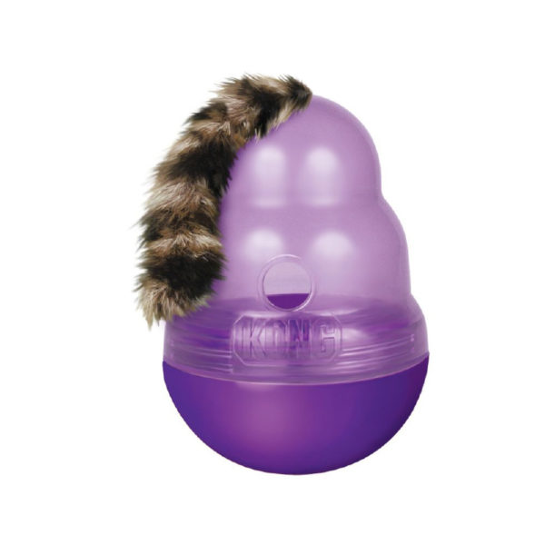 Kong Wobbler Cat Treat Dispenser Toy 1