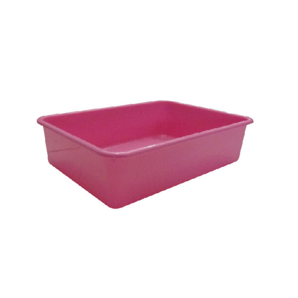 K-9 Homes Deep Cat Litter Tray - Pink 1