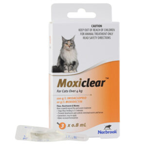 Moxiclear Orange for Cats - 3 Pack