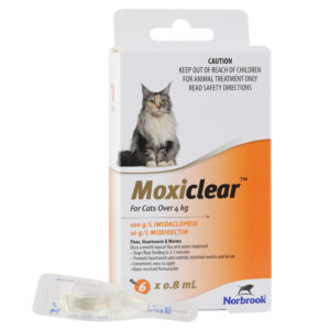 Moxiclear Orange for Cats - 6 Pack