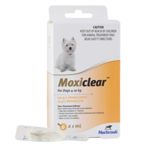 Moxiclear Yellow for Small Dogs - 6 Pack