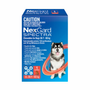 NexGard Spectra Red Chew for Very Large Dogs (30.1-60kg) - Single